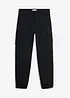 Cargobyxa med stretch i Regular Fit, tapered, bonprix