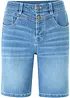 Stretchiga jeansbermudas, bonprix
