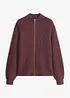 Cardigan med flätmönster, bonprix