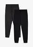 Joggingbyxa (2-pack), bonprix