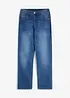 Regular Fit Stretch Jeans med reglerbar midja, Straight, bonprix