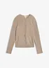 Ribbstickad cardigan, bonprix