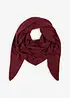 Finstickad scarf i bomull och ull, bonprix