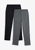 Joggingbyxa (2-pack), bonprix