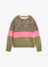 Sweatshirt i bomullsmix, bonprix