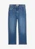 Straight Jeans High Waist, cropped, bonprix