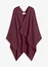 Poncho i mjukt material, bonprix