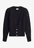 Finstickad cardigan, bonprix