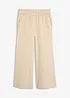 Manchesterbyxa i bomullsmix, high waist, bonprix