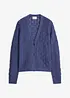 Hålmönstrad cardigan, bonprix
