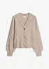Strukturmönstrad cardigan, bonprix