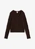 Hålmönstrad cardigan, bonprix