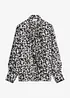 Blus med knytband, bonprix