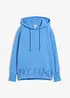 Sweatshirt med huva i bomullsstretch, bonprix