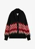 Lusemönstrad cardigan, bonprix