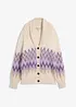 Lusemönstrad cardigan, bonprix
