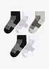 Sportiga strumpor med frottéförstärkt insida (5-pack), bonprix