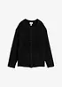 Cardigan i teddymaterial, bonprix