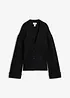 Cardigan i insvängd modell av viskosmix, bonprix