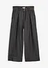 Wide Leg Jeans i kortare modell, bonprix