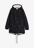 Parkas med teddyfoder, bonprix