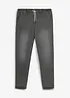 Joggerjeans med resårmidja, Regular Fit, Straight, bonprix