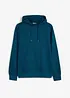 Sweatshirt med huva, avslappnad passform, bonprix