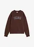 Oversized sweatshirt av bomullsmix, bonprix