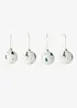 Julgranskulor (4-pack), bonprix