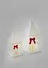 Prydnadshus med LED-belysning (2 delar), bonprix
