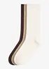 Ribbade strumpor av värmande yllemix (3-pack), bonprix
