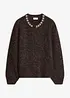 Cardigan med puffärmar, bonprix