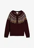 Lusemönstrad cardigan, bonprix