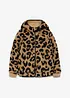 Vändbar jacka med mjuk teddyfleece, bonprix