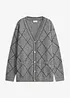 Lång cardigan med glittriga effekter, bonprix
