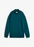 Sweatshirt med polokrage, bonprix