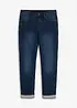 Värmande jeans med flanellfoder, bonprix
