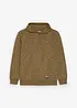 Sweatshirt i mjuk bomullsmix med huva, bonprix