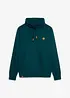 Sweatshirt av stabilt material med polyuretandetaljer, bonprix