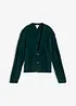 Cardigan i materialmix, bonprix