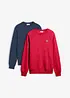 Sweatshirt (2-pack), bonprix