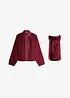 Mammajacka med babyficka, i teddyfleece, bonprix