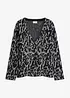 Cardigan med V-ringning, bonprix