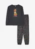 Pyjamas för barn, i ekologisk bomull (4 delar), bonprix