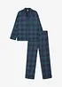Pyjamas i mjuk flanell, bonprix