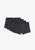 Boxerkalsong i tajt modell med mjuk bomull (4-pack), bonprix
