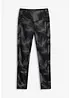 Värmande träningsleggings med mobilficka, snabbtorkande, bonprix
