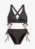 Bikini i glittrigt material (2 delar), bonprix