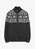 Lusemönstrad cardigan i Regular Fit, bonprix