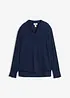 A-linjeformad chiffongblus, bonprix